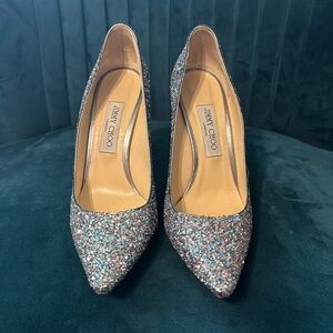 Pre-Loved Jimmy Choo Sparkly Pumps